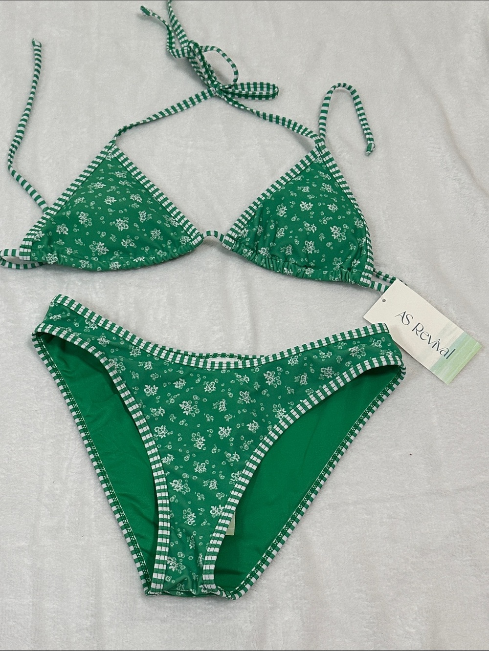 ❤️ NWT Altard State AS Revival Emerakd Tide Bikini - Picture 5 of 7